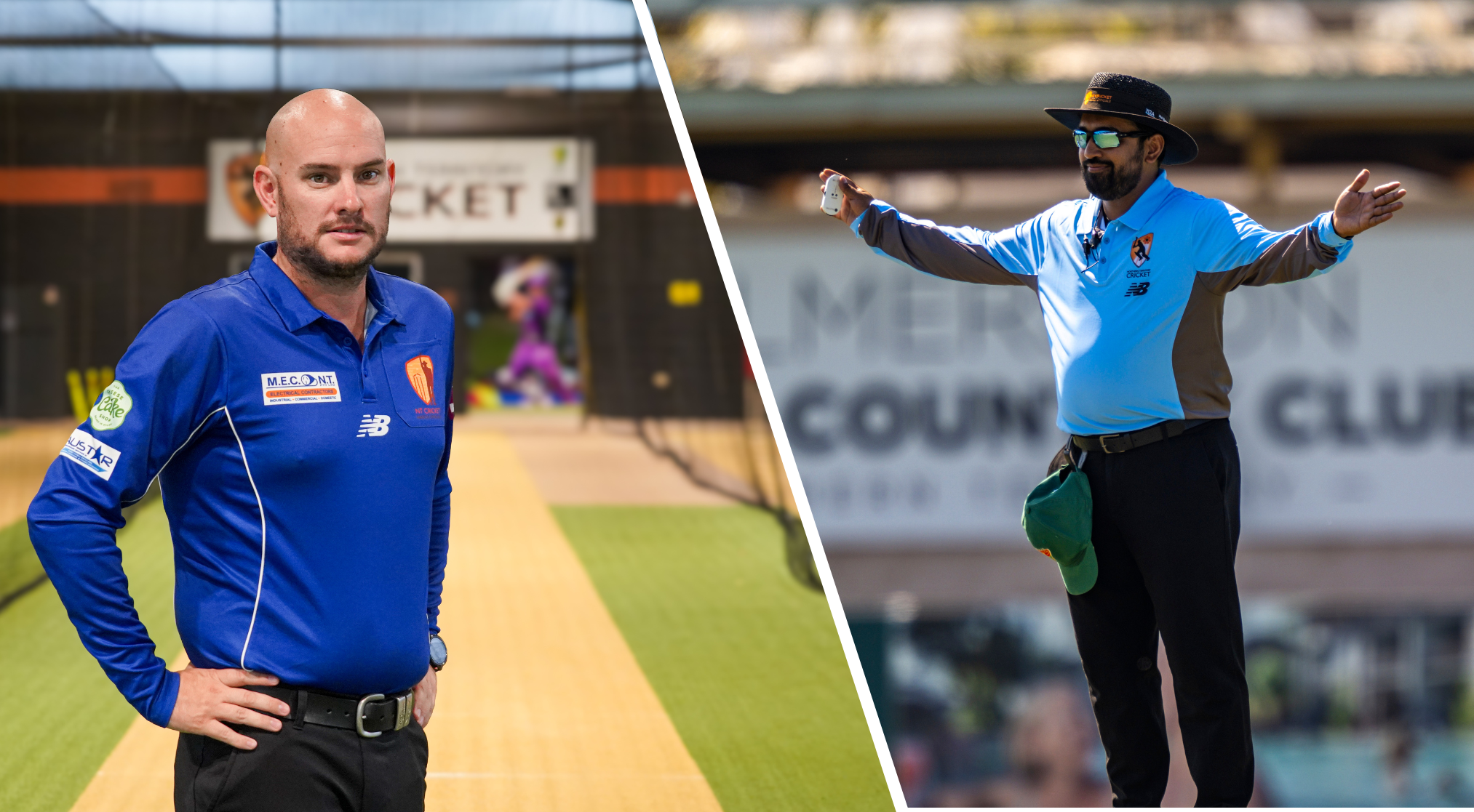 NT Umpires Rob Stewart and Imran Muhammad Make History with Cricket ...