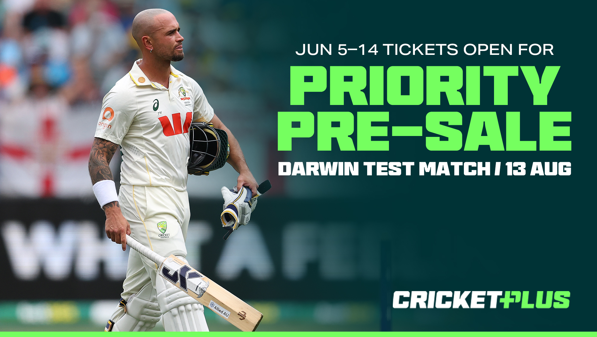 Get ready for priority pre-sale Test match tickets this Friday ...